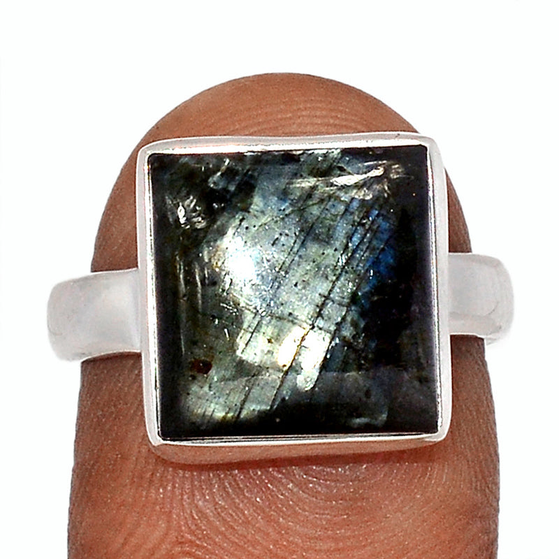 Larvikite Black Moonstone Ring - LBMR859