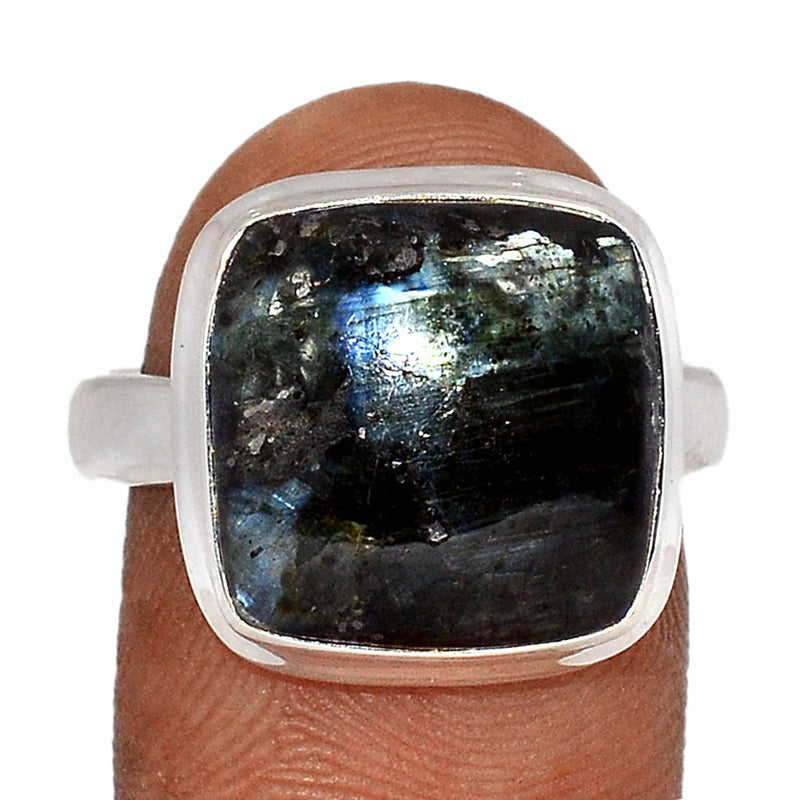 Larvikite Black Moonstone Ring - LBMR863