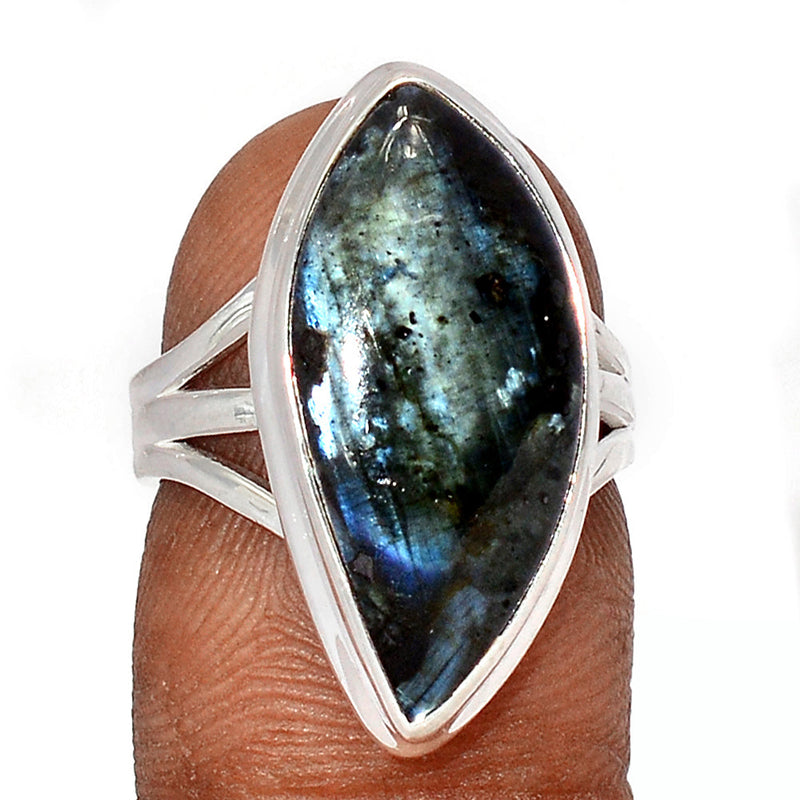 Larvikite Black Moonstone Ring - LBMR870