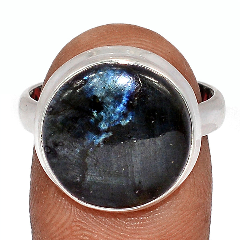 Larvikite Black Moonstone Ring - LBMR871