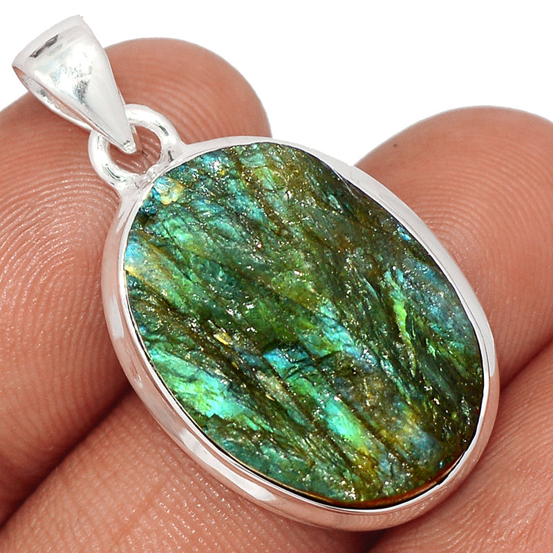 1.3" Labradorite Rough Pendants - LBRP1230