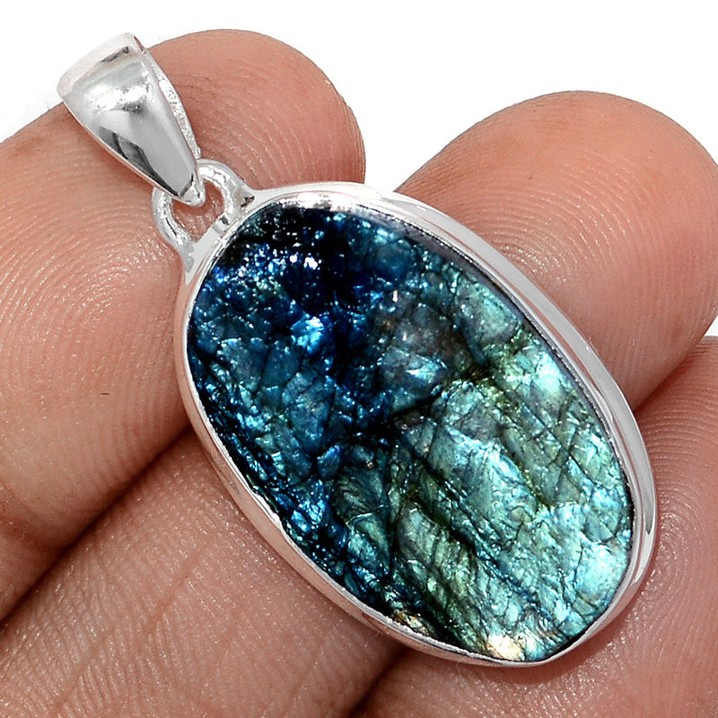 1.5" Labradorite Rough Pendants - LBRP1276