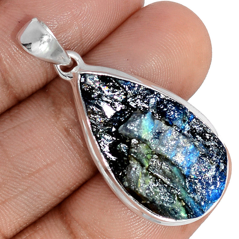 1.6" Labradorite Rough Pendants - LBRP1277