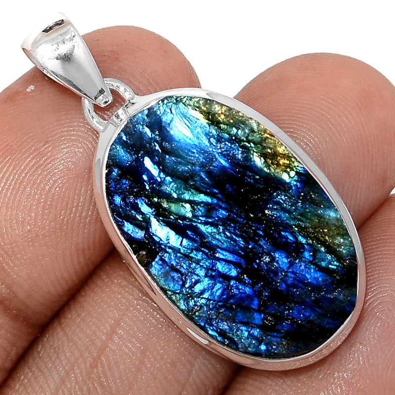 1.5" Labradorite Rough Pendants - LBRP1281