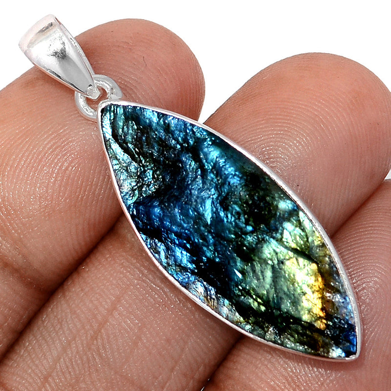 1.7" Labradorite Rough Pendants - LBRP1282