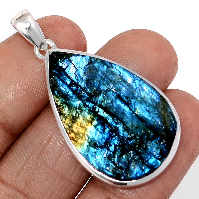 1.7" Labradorite Rough Pendants - LBRP1286