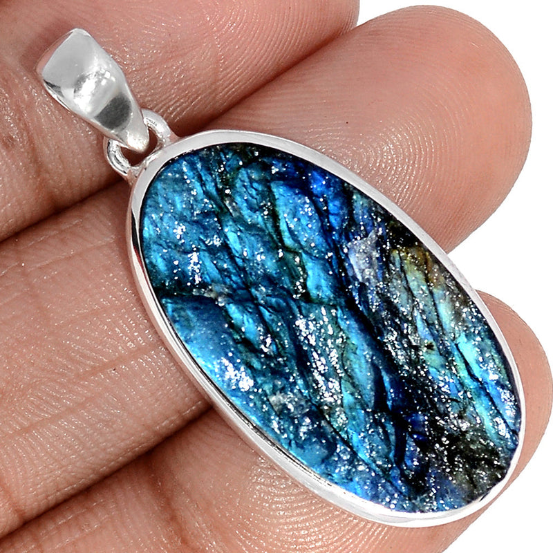 1.7" Labradorite Rough Pendants - LBRP1293