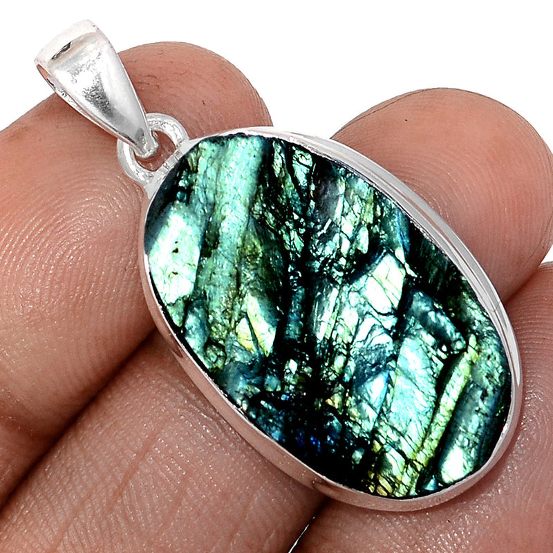 1.6" Labradorite Rough Pendants - LBRP1299