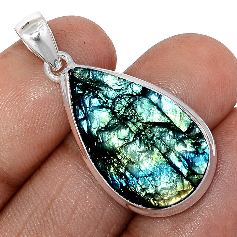 1.5" Labradorite Rough Pendants - LBRP1300