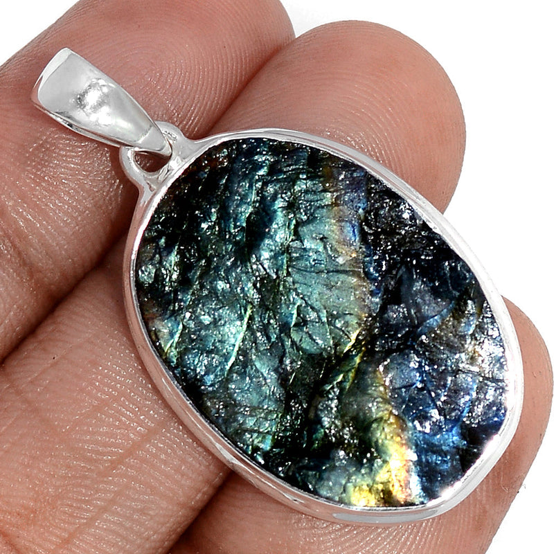 1.6" Labradorite Rough Pendants - LBRP1306