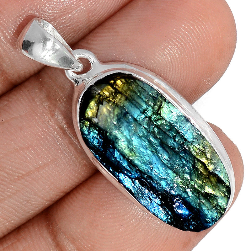 1.3" Labradorite Rough Pendants - LBRP1310