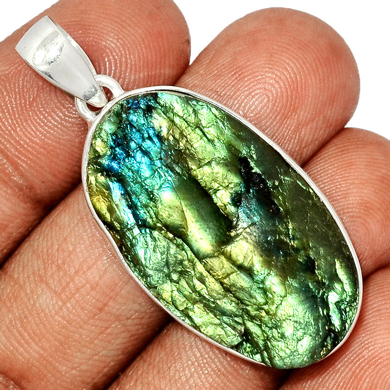 1.8" Labradorite Rough Pendants - LBRP964