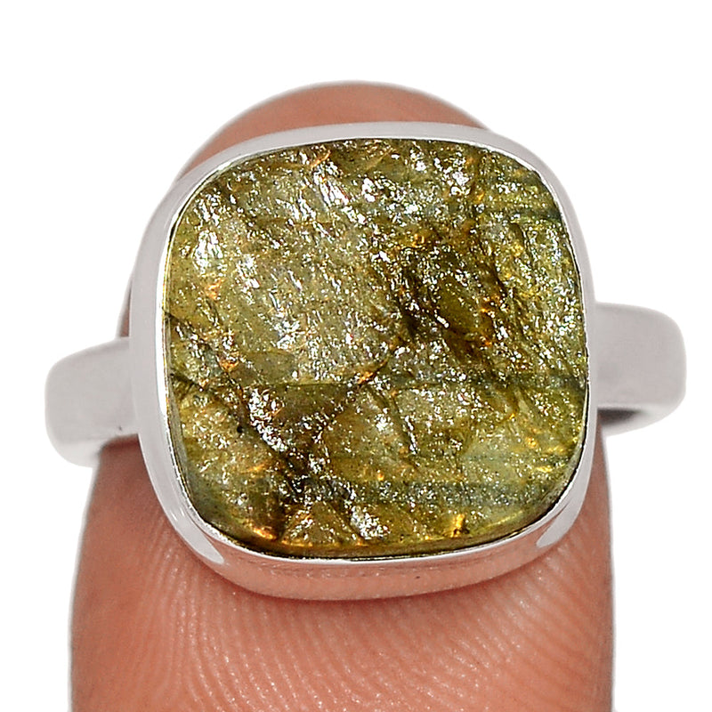 Labradorite Rough Ring - LBRR1141