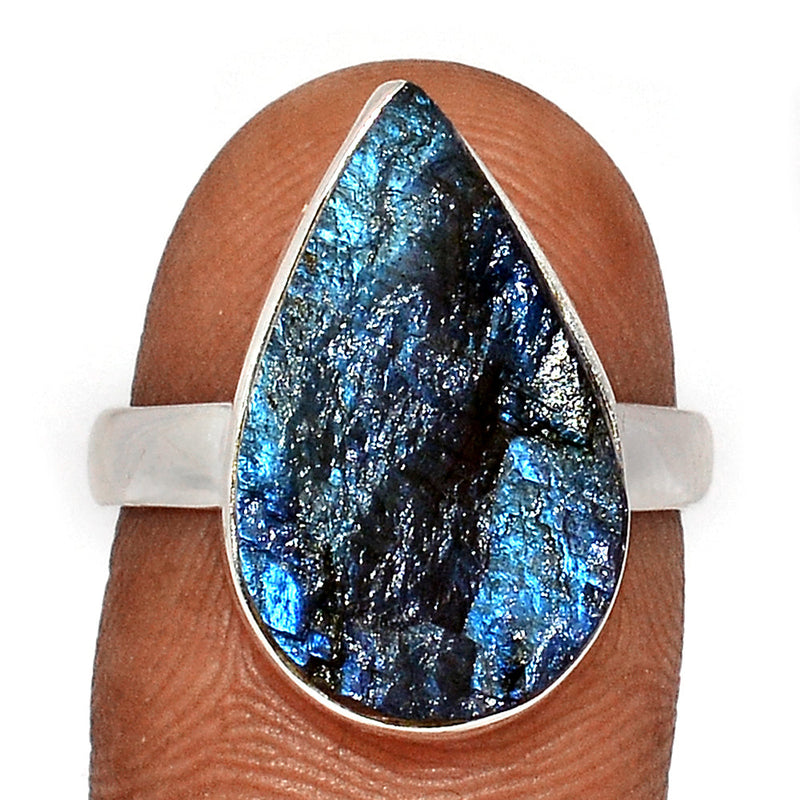 Labradorite Rough Ring - LBRR1172