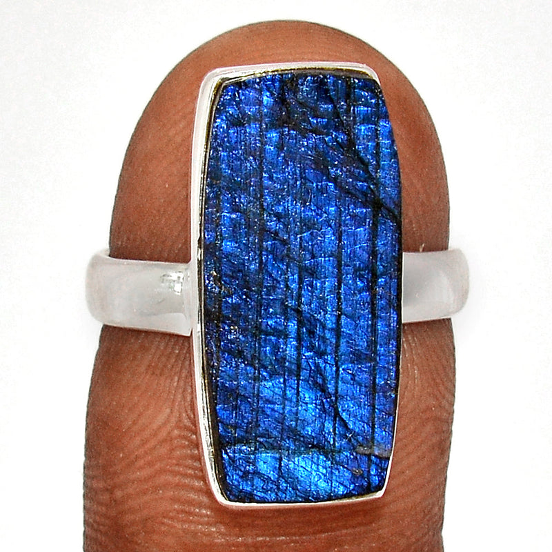 Labradorite Rough Ring - LBRR1173