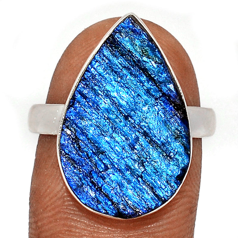 Labradorite Rough Ring - LBRR1180