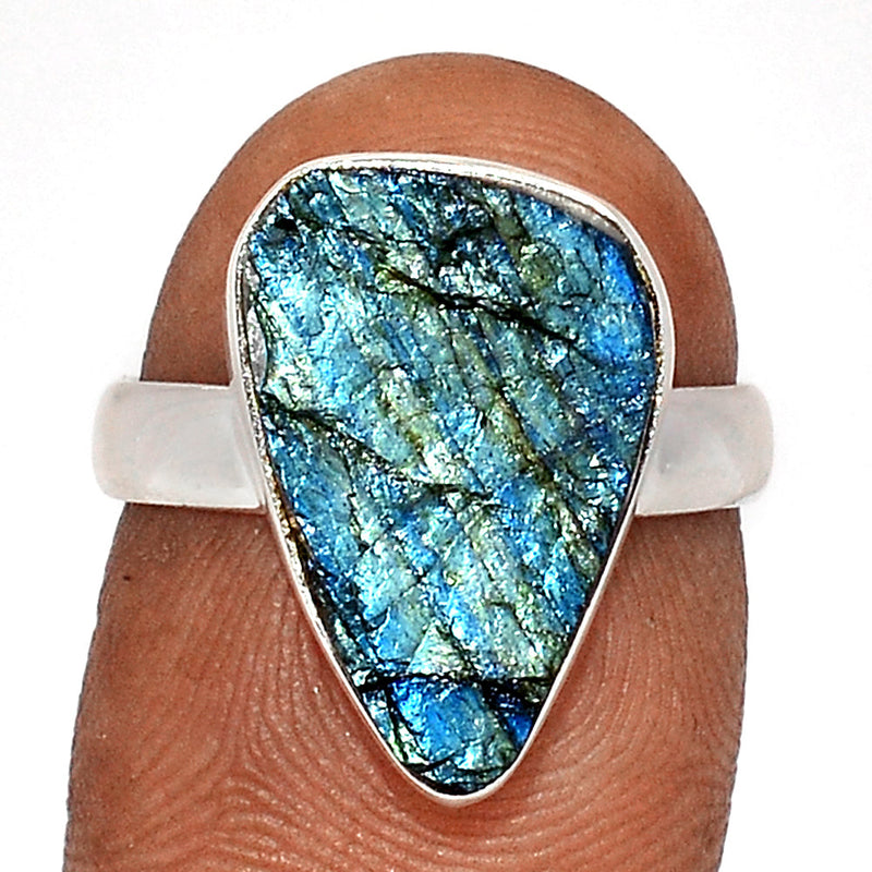 Labradorite Rough Ring - LBRR1192