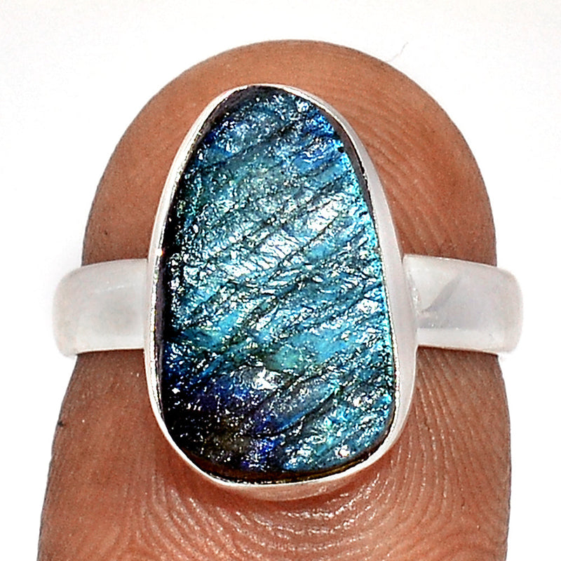 Labradorite Rough Ring - LBRR1197