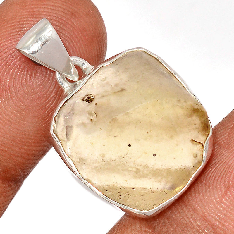 1.2" Libyan Desert Glass Pendants - LDGP370