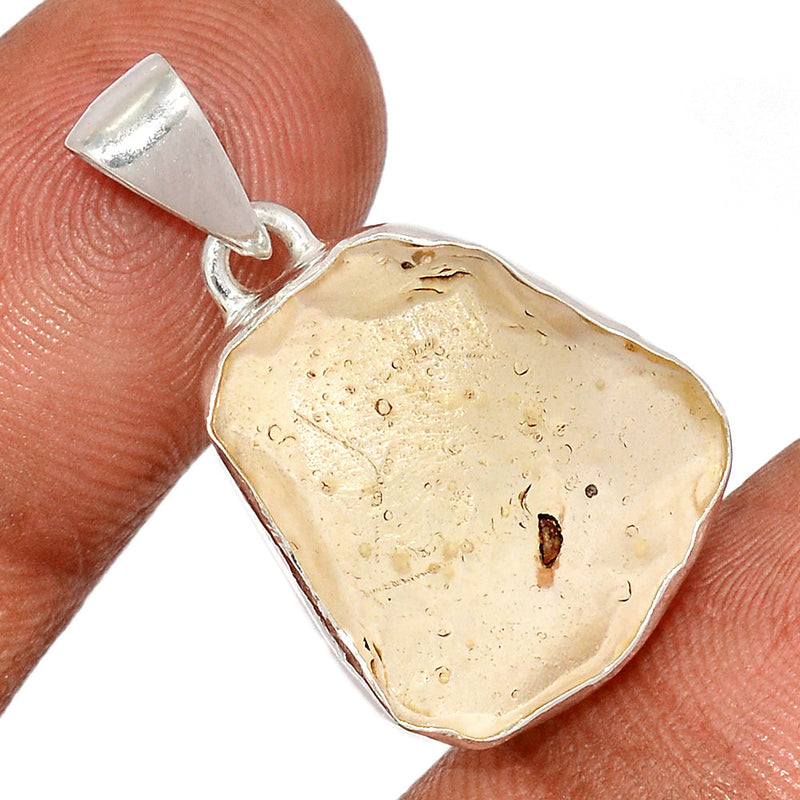 1.2" Libyan Desert Glass Pendants - LDGP373