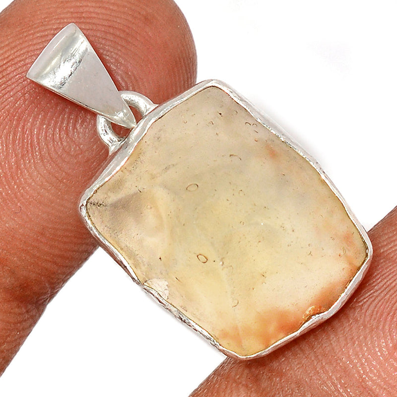 1.2" Libyan Desert Glass Pendants - LDGP378