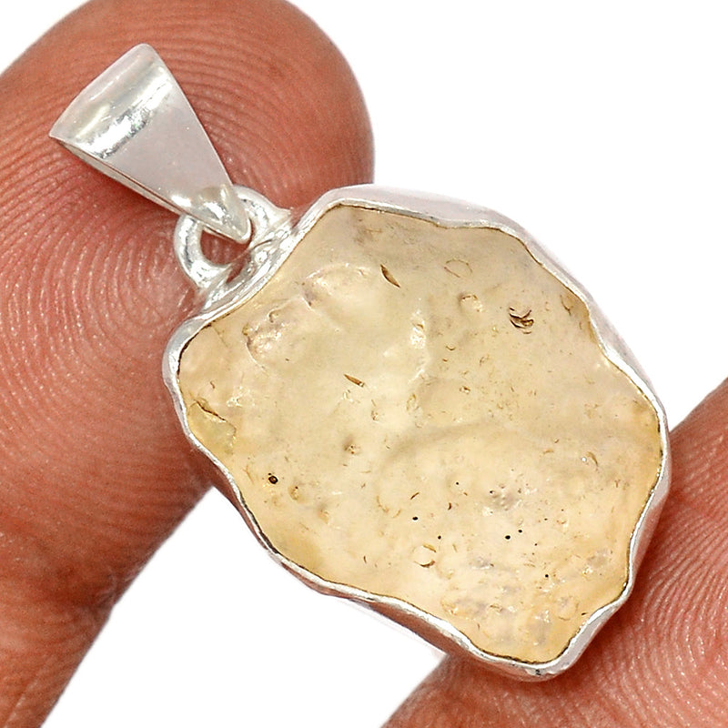 1.2" Libyan Desert Glass Pendants - LDGP387