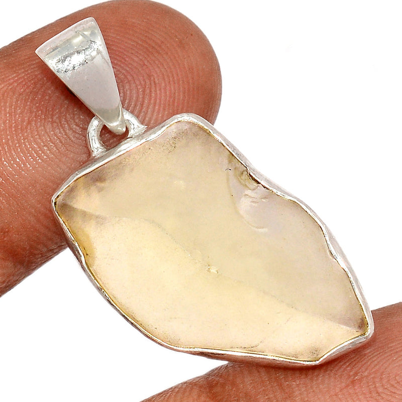 1.6" Libyan Desert Glass Pendants - LDGP393