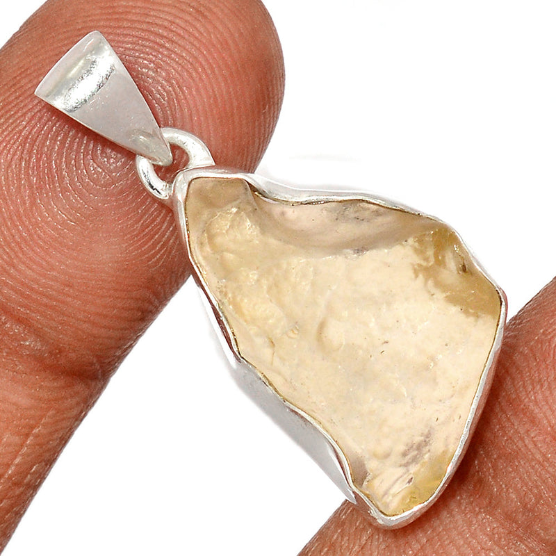 1.5" Libyan Desert Glass Pendants - LDGP395