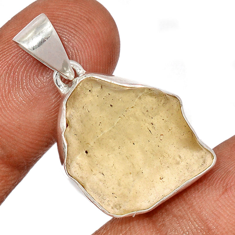 1.3" Libyan Desert Glass Pendants - LDGP396