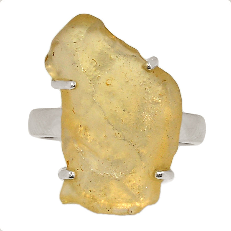 Claw - Libyan Desert Glass Ring - LDGR222