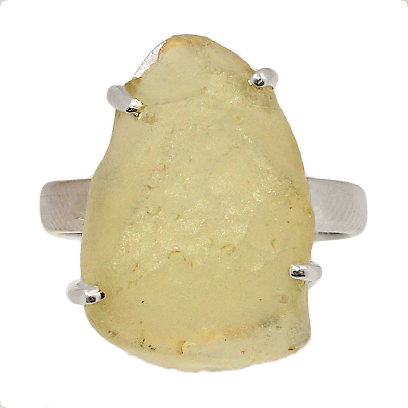 Claw - Libyan Desert Glass Ring - LDGR227