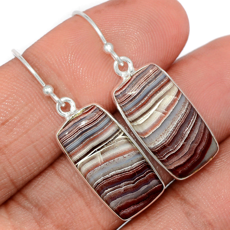 1.5" Laguna Lace Agate Earrings - LLAE894