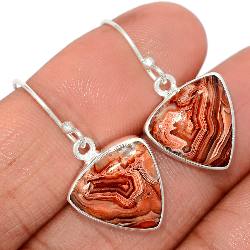 1.2" Laguna Lace Agate Earrings - LLAE929