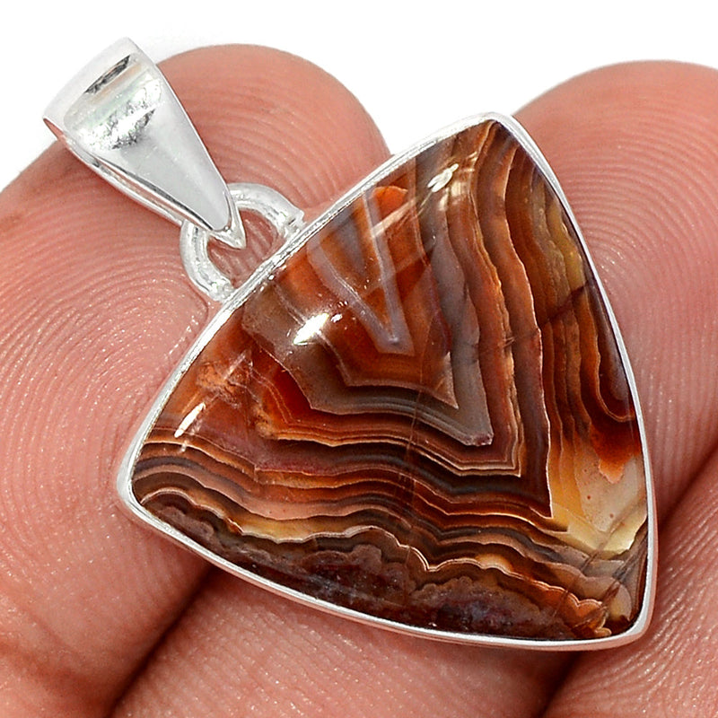 1.2" Laguna Lace Agate Pendants - LLAP2022