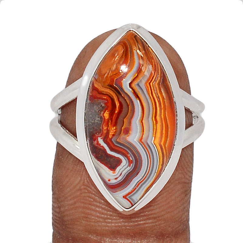 Laguna Lace Agate Ring - LLAR1544