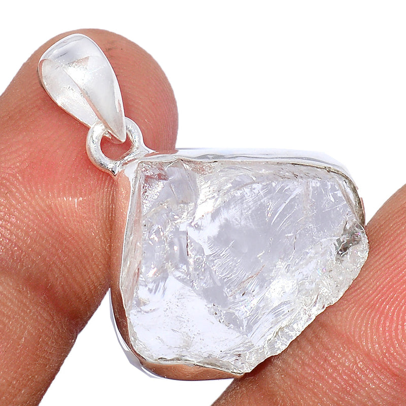 1.2" Lemurian Quartz Pendants - LQCP52