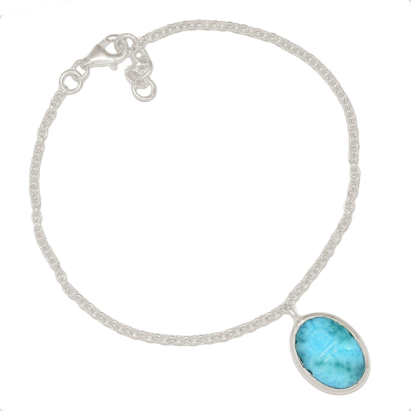 7.7" Larimar Bracelets - LRIB516