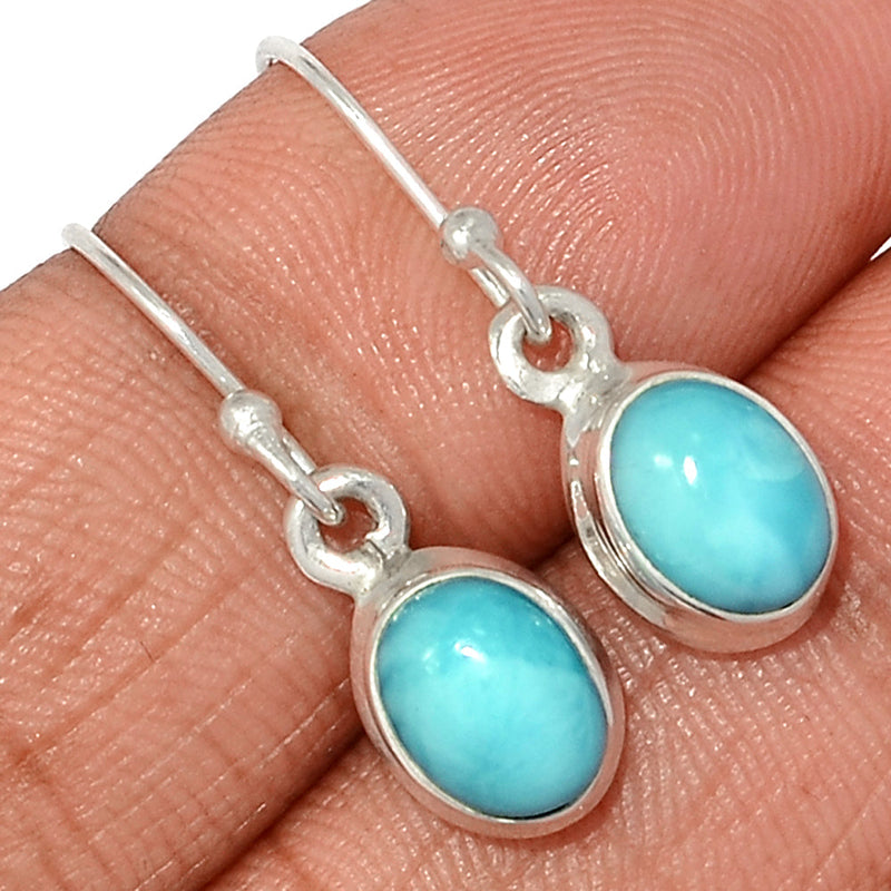 1.1" Larimar Earrings - LRIE2604