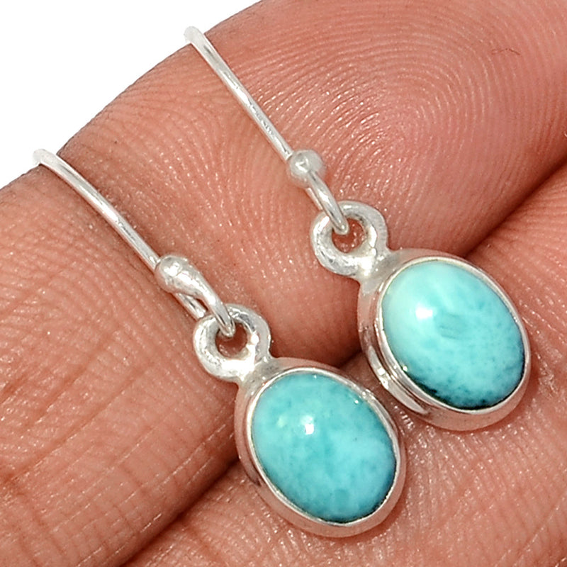 1" Larimar Earrings - LRIE2617