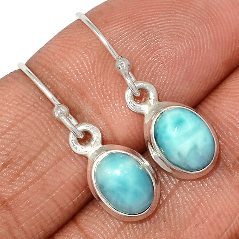 1" Larimar Earrings - LRIE2627