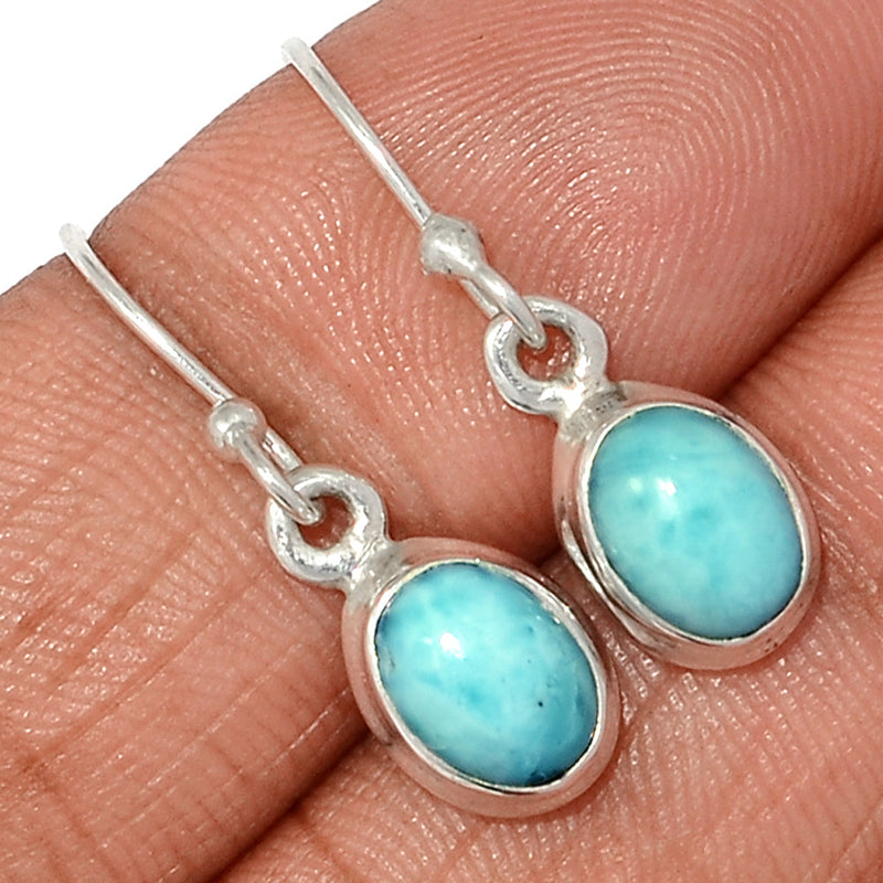 1" Larimar Earrings - LRIE2633