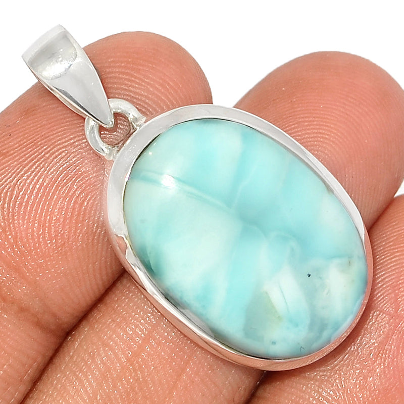 1.5" Larimar Pendants - LRIP3093