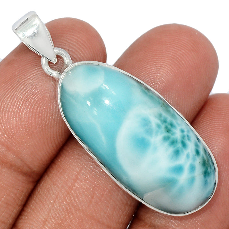 1.7" Larimar Pendants - LRIP3488