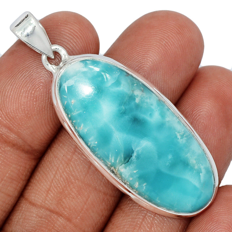 2" Larimar Pendants - LRIP3507