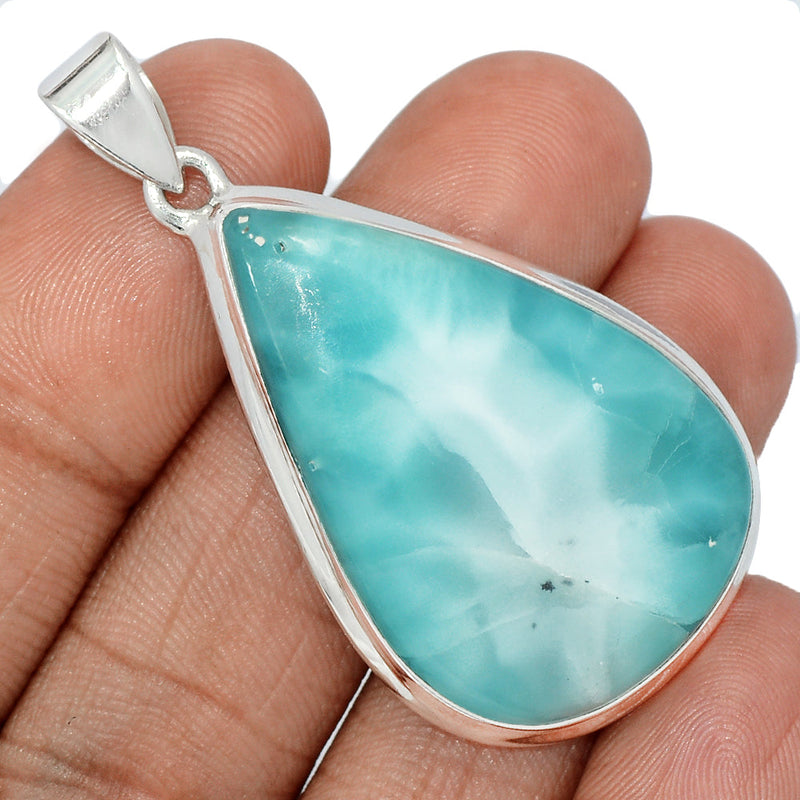 2" Larimar Pendants - LRIP3525