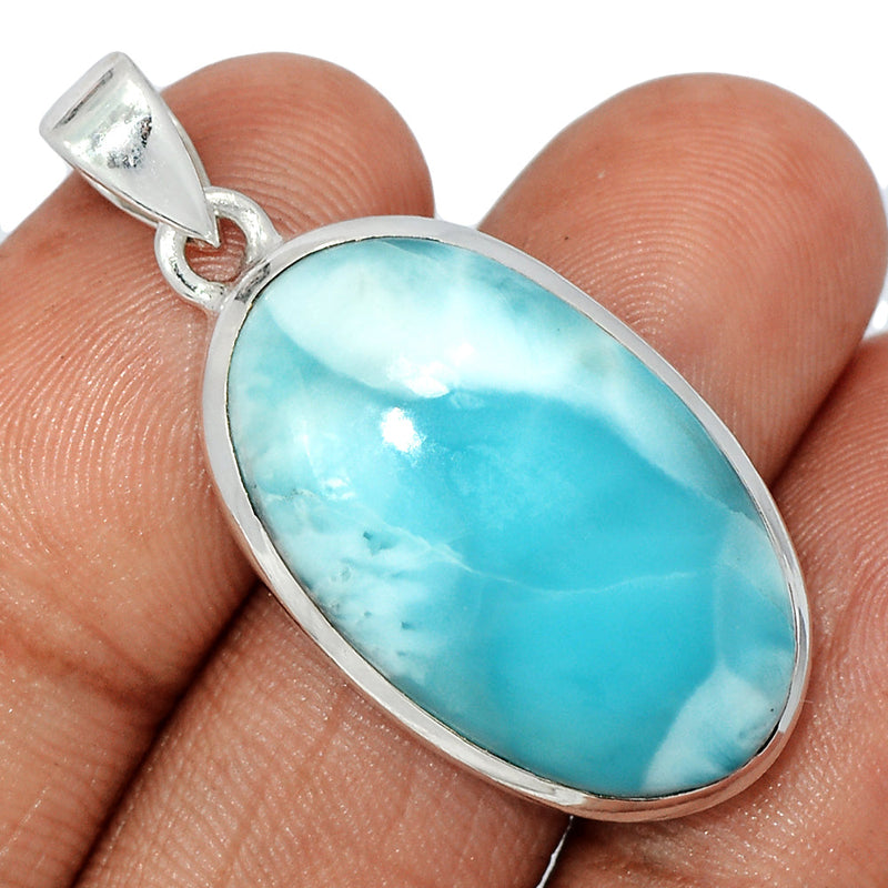 1.5" Larimar Pendants - LRIP3533