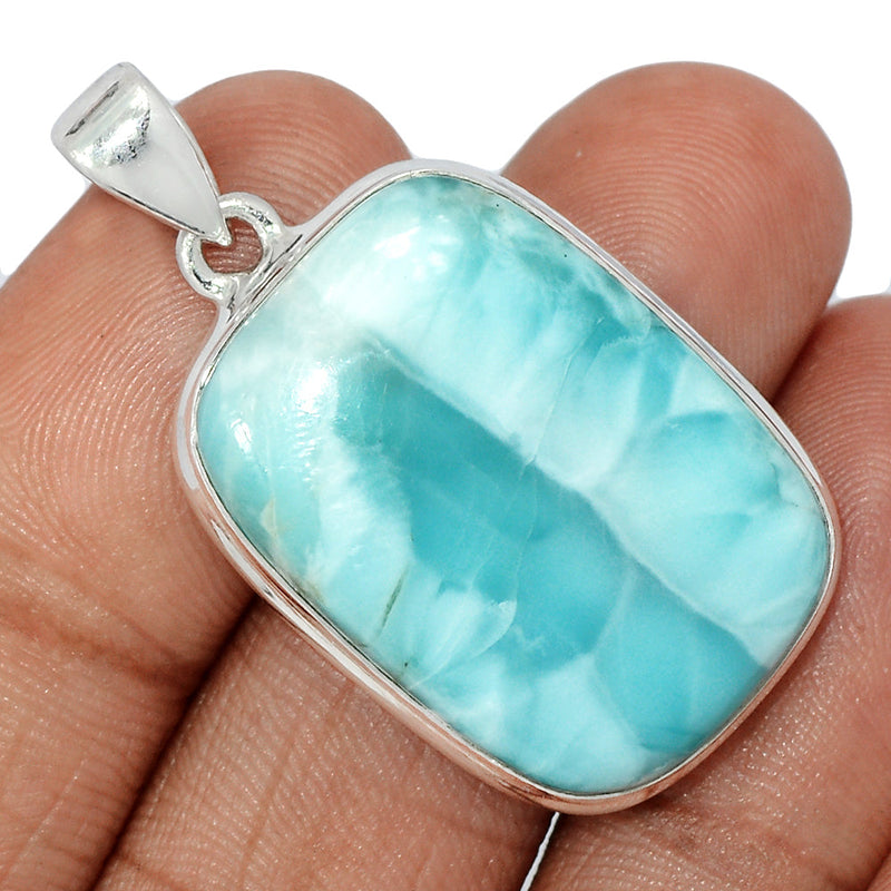 1.6" Larimar Pendants - LRIP3535