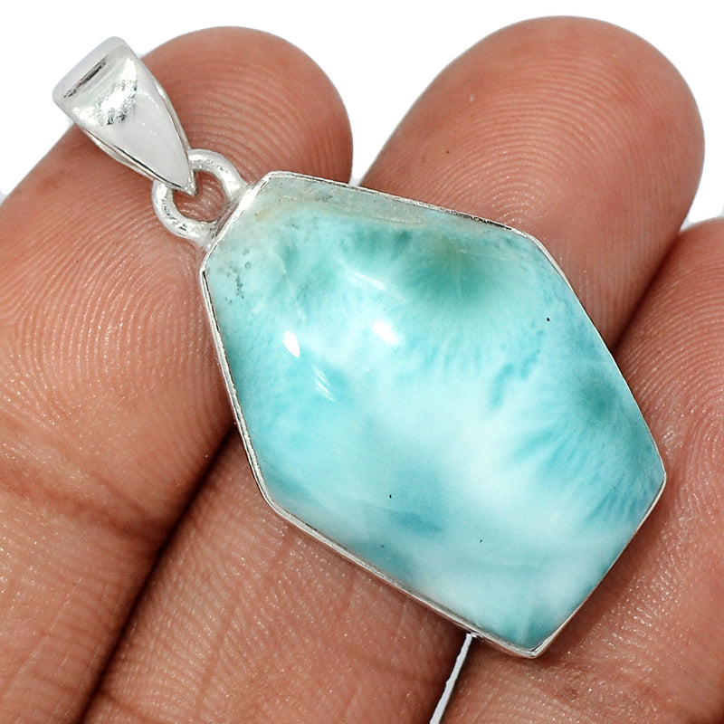 1.5" Larimar Pendants - LRIP3536