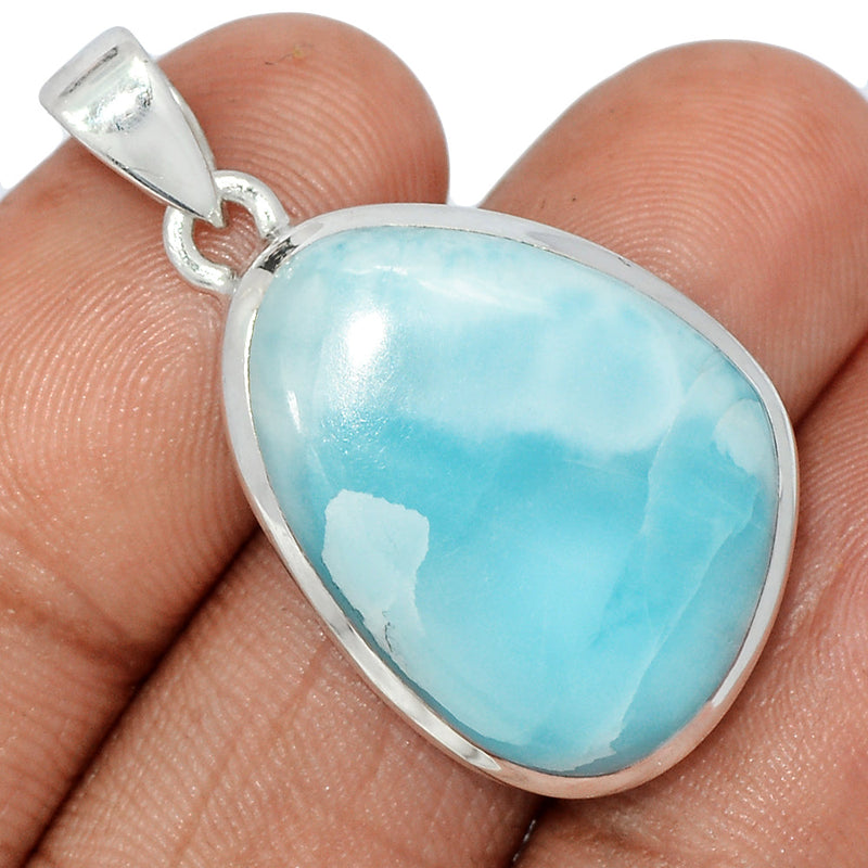 1.5" Larimar Pendants - LRIP3540