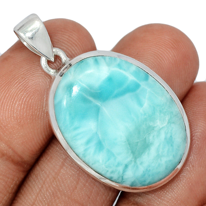 1.5" Larimar Pendants - LRIP3543